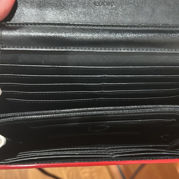 LODIS Red and Black Travel Purse! - Picture 4 of 8